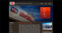 Desktop Screenshot of crescentpacking.com